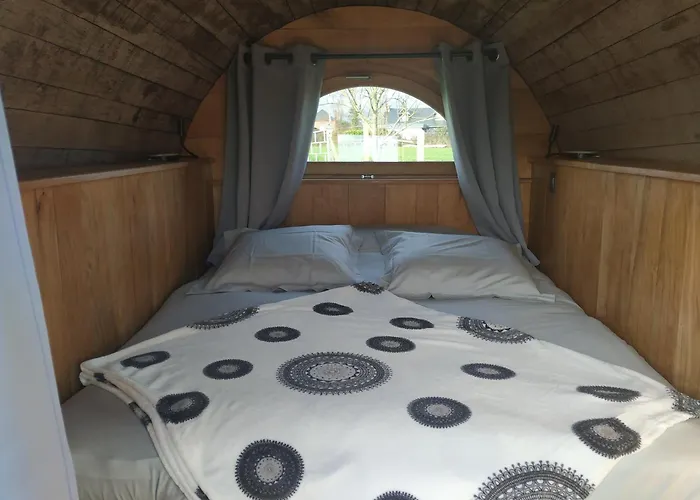 Luksusowy namiot Tonneaux Normands Insolites